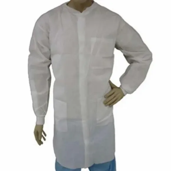 Picture of Disposable, SMS White Lab Coat 